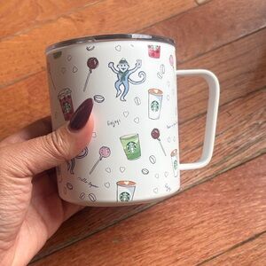 Starbucks Roller Rabbit Mug with Playful Illustrations